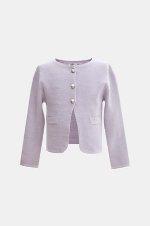 جاكيت لامع بأزرار