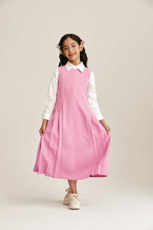 مريول ابتدائي سنبل – تصميم أنيق مريح بخامة تمنح حرية الحركة