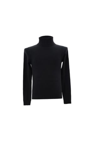 بلوزة أساسية بياقة عالية