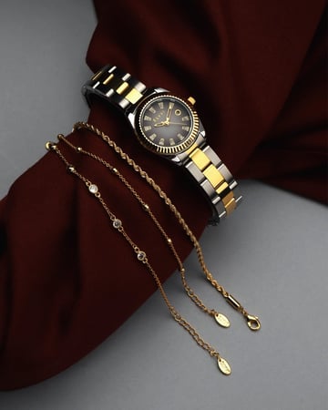 ‎ طقم هدايا نسائي إلڤي بتصميم عصري   |   SLAS037L061106