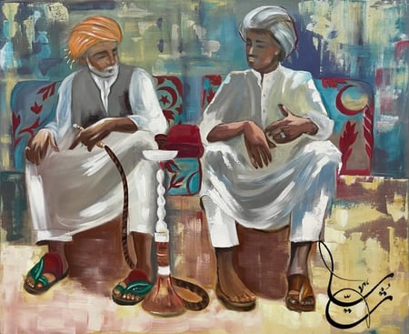 لوحة تراثية
