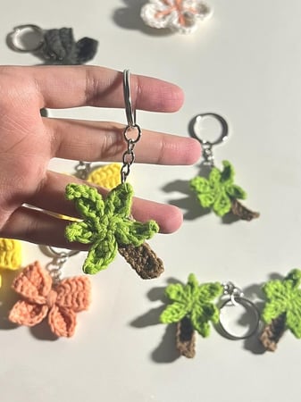 ميدالية كروشيه "نخله"