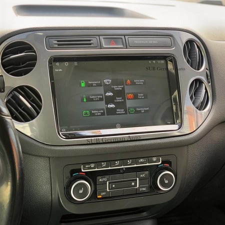 شاشة فولكس واجن تيجوان Car Play Volkswagen Tigun  2015-2010