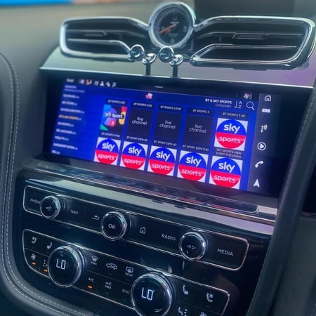 شاشة BENTLEY Bentayga كاربلاي