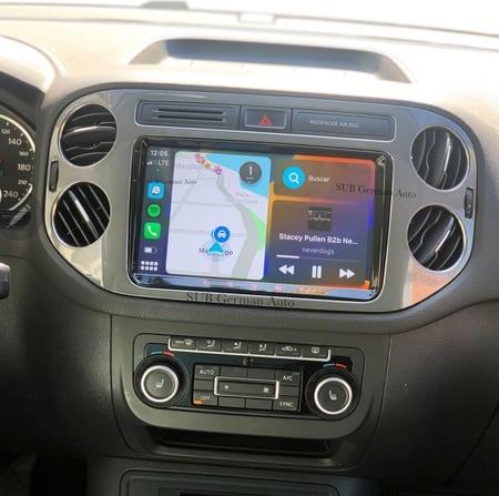 شاشة فولكس واجن تيجوان Car Play Volkswagen Tigun  2015-2010