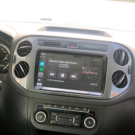 شاشة فولكس واجن تيجوان Car Play Volkswagen Tigun  2015-2010