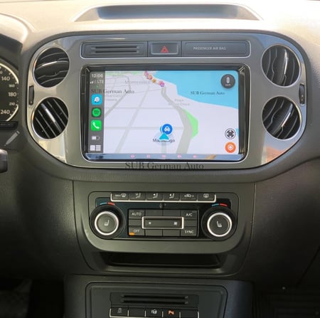 شاشة فولكس واجن تيجوان Car Play Volkswagen Tigun  2015-2010