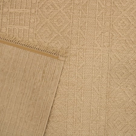 سجاد خيش تراثي بيج - بيج