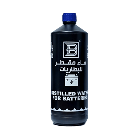 ماء مُقطر واحد لتر