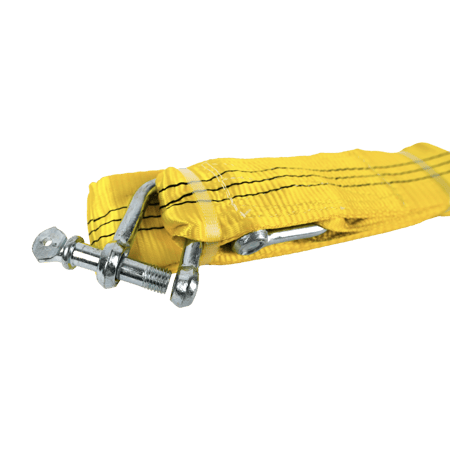 حزام سحب للسيارة (طول 4 متر) (تحمل 6 طن)