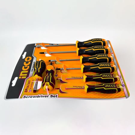 طقم  مفكات كامل - 8 أحجام