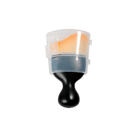 فرشاة ناعمة مع غطاء