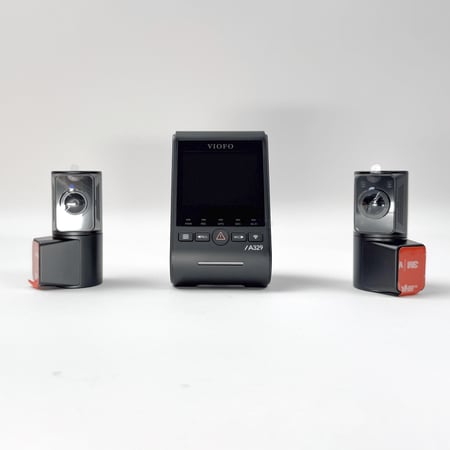 داش كام فيوفو أمامي خلفي وداخلي - VIOFO A329S 3CH