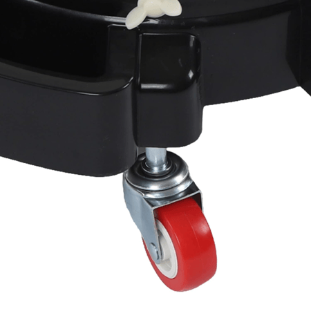 قاعدة بعجلات لبرميل الغسيل