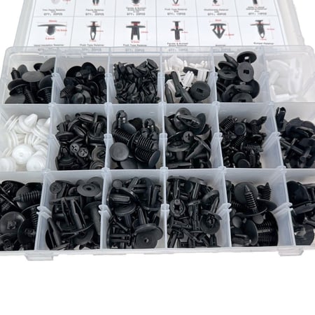 كليبسات متنوعة 400 قطعة