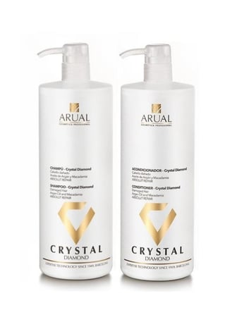طقم عناية للشعر شامبو وبلسم اروال كريستال دايموند 1000مل