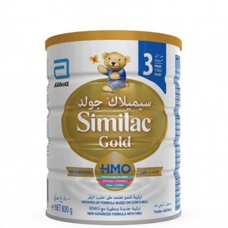 حليب اطفال سيميلاك رقم 3 800 جم شد 12