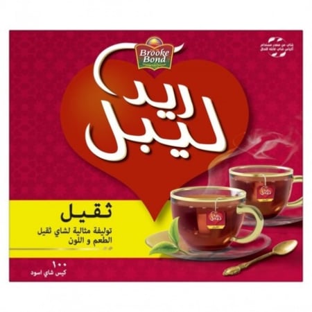 شاي ريد ليبل علاقي 100 شد 12
