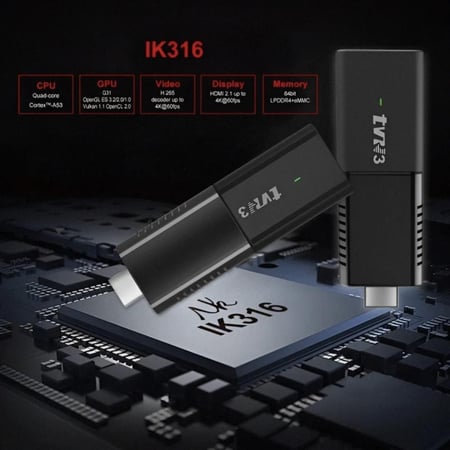 جهاز تحكم في التلفزيون MI TV STICK TVR3