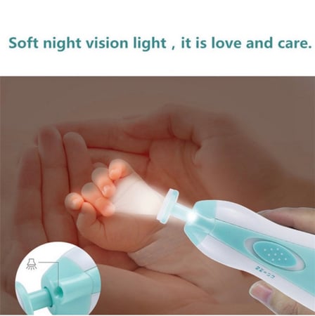 طقم تقليم أظافر كهربائي