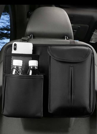 منظم للسيارة للمناديل والاغراض