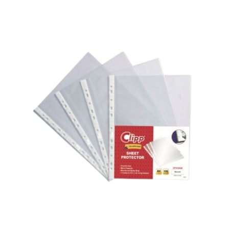 ربطة 100 ملف شفاف مخرم كليب خفيف