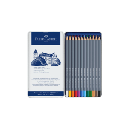 Goldfaber Aqua ، ألوان مائية رصاص ،الوان متنوعة ،12 لون