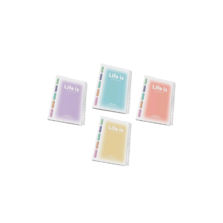 دفتر عربي مقسم 200 ورقة 5 فواصل  A4