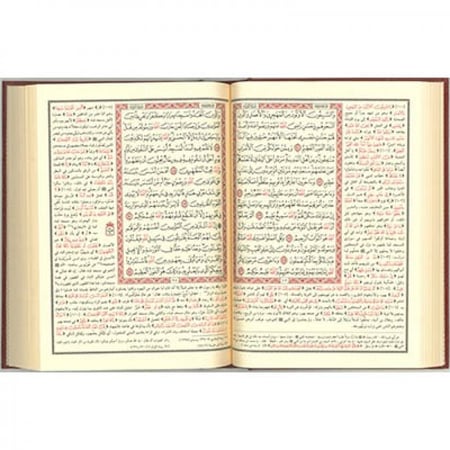 تفسير الجلالين بهامش القرآن الكريم مقاس ربع