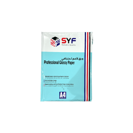 ورق لاصق لماع شفاف 25 ورقة SYF