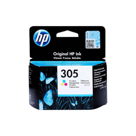حبر طابعة hp305 ملون