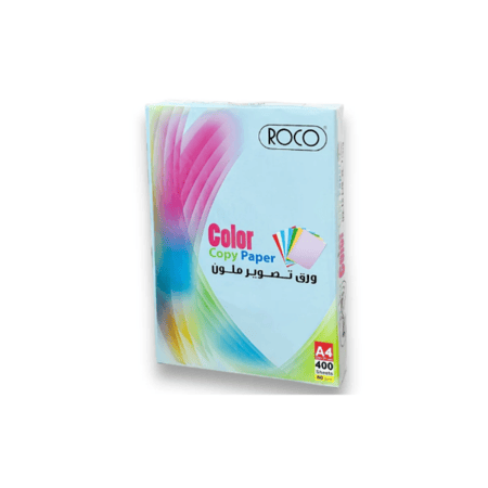 ورق تصوير روكو سماوي  شد 400 ورقة 80 جرام