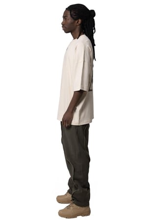 T-shirt printed on the back