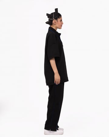 طقم S32 تي شيرت وبنطلون واسع