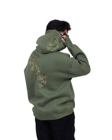 hoodie Hoodie with distinctive embroidery