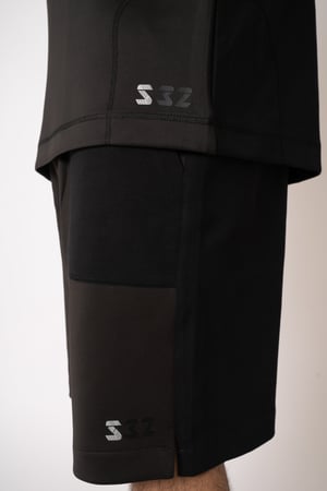 Black Short Set_ طقم