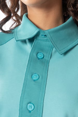 Button front shirt & pants set