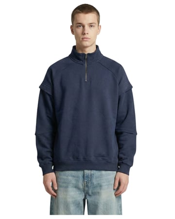 Navy pullover