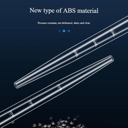 مضخة زرقاء لسحب وتوزيع السوائل متعددة الاستخدامات - 30 مل