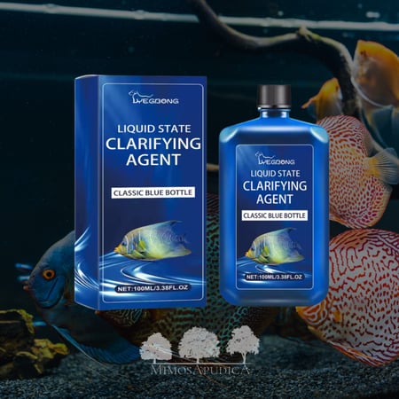 AquaBlue Clarifier – محلول تنقية احترافي لمياه أحواض الأسماك