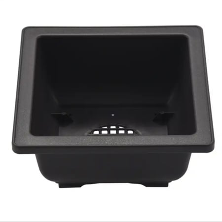 مركن بونساي بلاستيك مقاس 12cm مربع