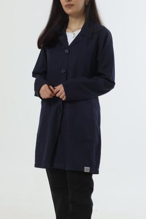 بالطو نسائي لون كحلي