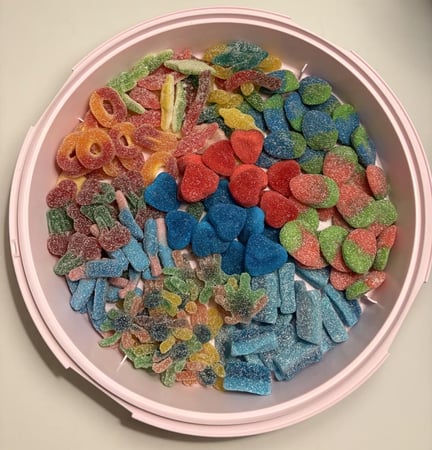 البوكس الوردي 1200 جرام