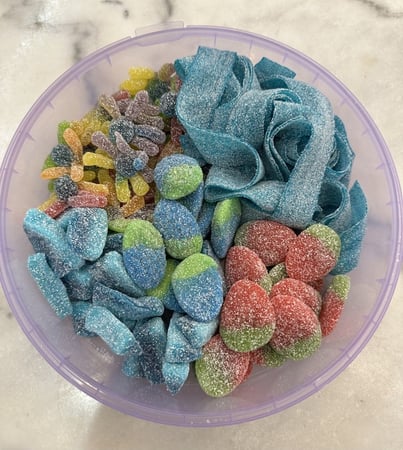 بوكس السلطة الحوامض 500 جرام