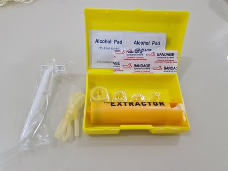 علبة سحب لدغة الدواب