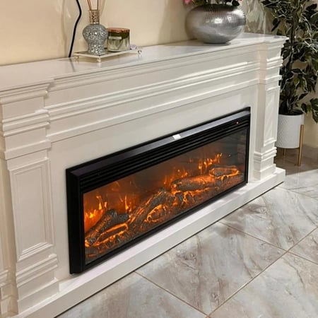 ديكور خشبي مع جهاز تدفئة مقاس 125