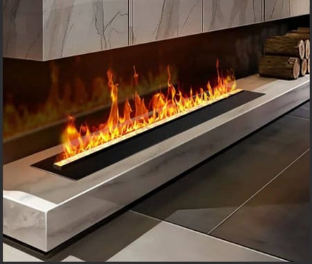 جهاز بخار 3D مقاس 105/21 عمق24 اللون أسود