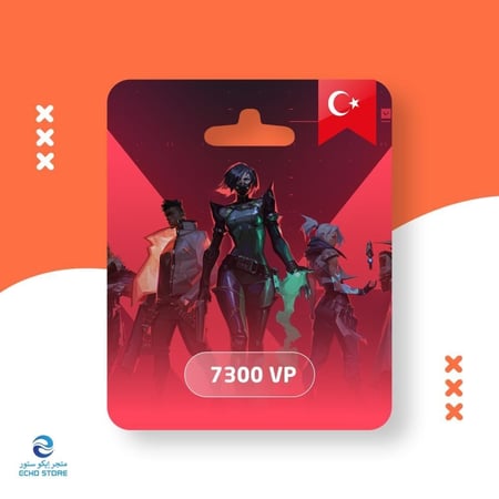Valorant Point 7300VP | بطاقه فالورانت تركيه