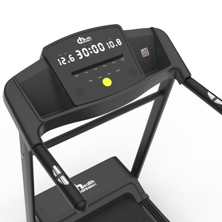 شاشة جهاز سير كهربائي الفالح تعرض الوقت السرعة السعرات والمسافة