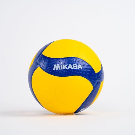 ميكاسا كرة طائرة جلد - أزرق وأصفر - V200W